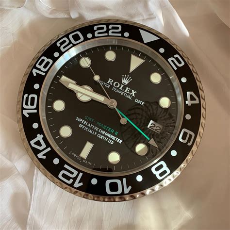 rolex uhren herren schwarz|rolex wanduhr original.